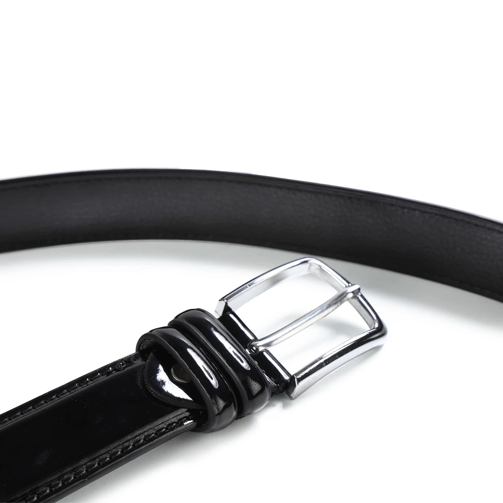 CUCA Glossy Leather Belt
