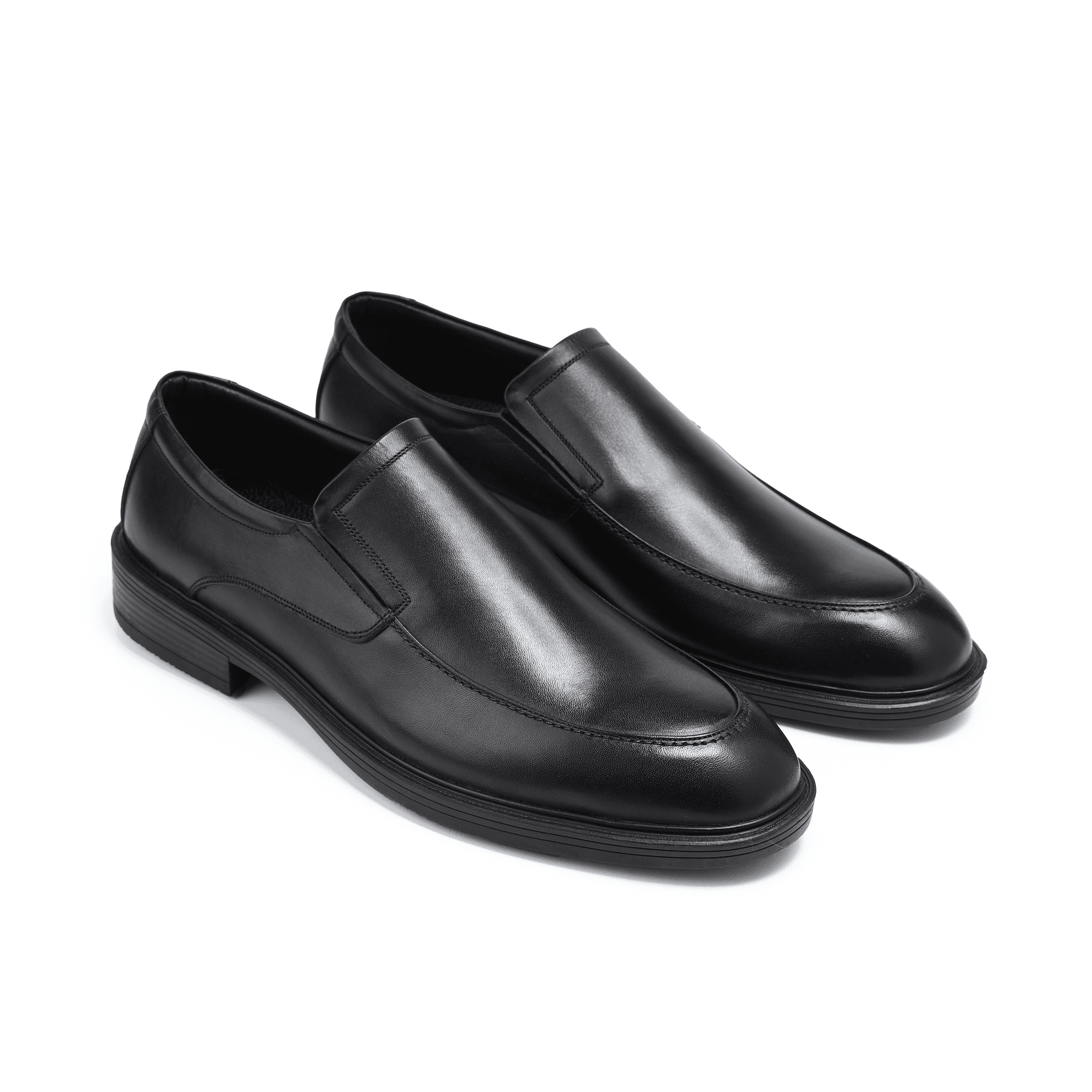 CUCA Moc Toe Slip-On Leather Shoes